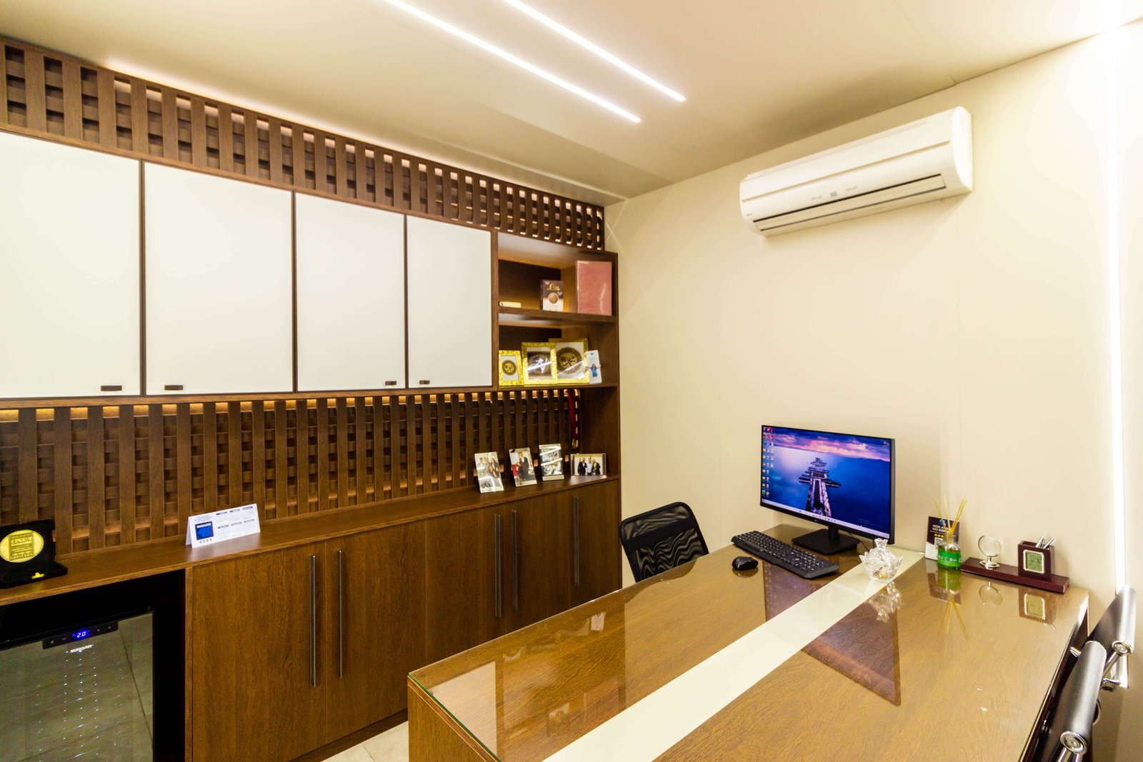 Home Office planejado confortável